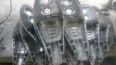 汉鼎led灯具，led路灯压铸产品细节图
