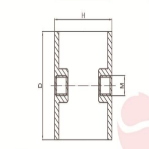 JNDE15075DE20型橡胶减振器